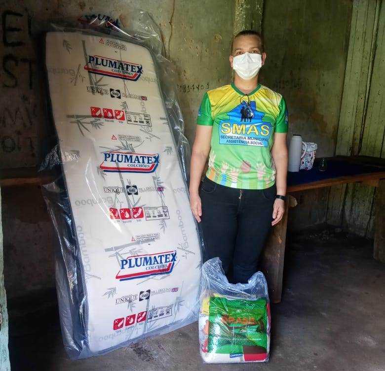 Camacã: Secretaria de Assistência Social faz visitas e entregas de produtos em povoado e zona rural